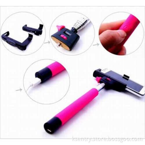 OEM Self-service Wireless Bluetooth Monopod for Camera and Phones